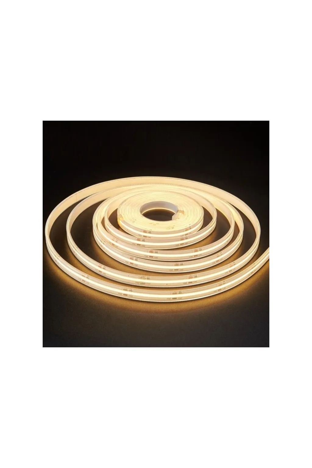 Tira LED COB 220V | 448 LED/M | 20m | FLIP CHIP | 1200Lm/M |14W/M | CRI+82 | IP67