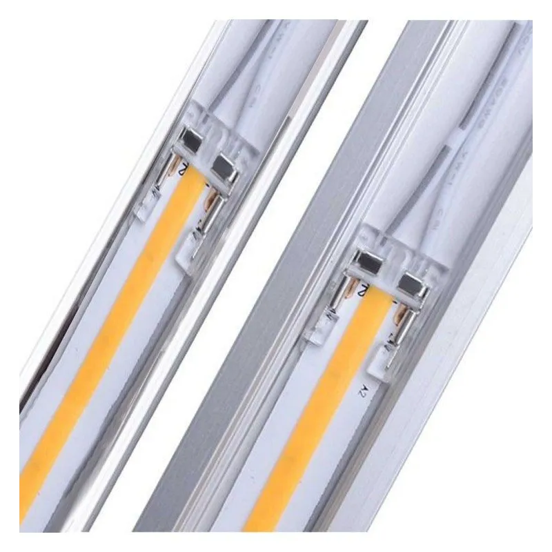 Connettore Trasparente Strisce LED COB SMD 10mm | Ibérica