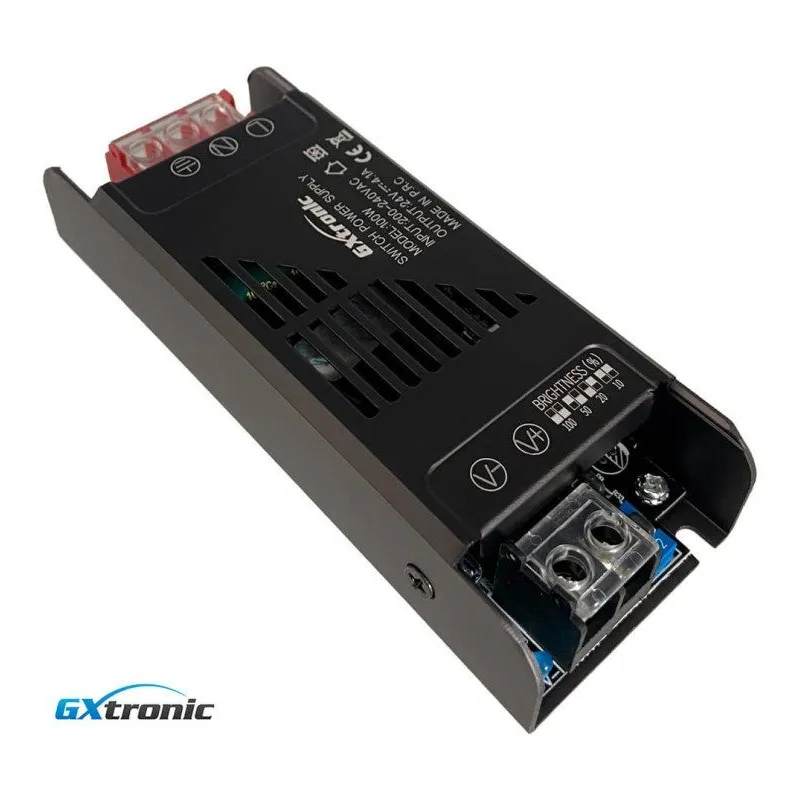 Alimentation 24V 100W IP20 Aluminium GXTronic | Ibérica