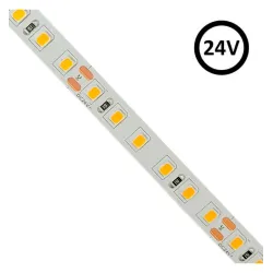 24V LED strip | 120xLED / M | 5m | SMD2835 | 1680lm | 12W / m | Ip20
