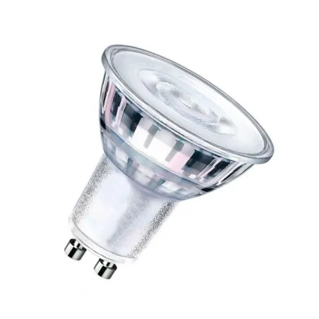 Dicroica LED GU10 8W ALTA LUMINOSIDAD - Cristal - 24º - NO FLICK - DIMABLE - CRI 98