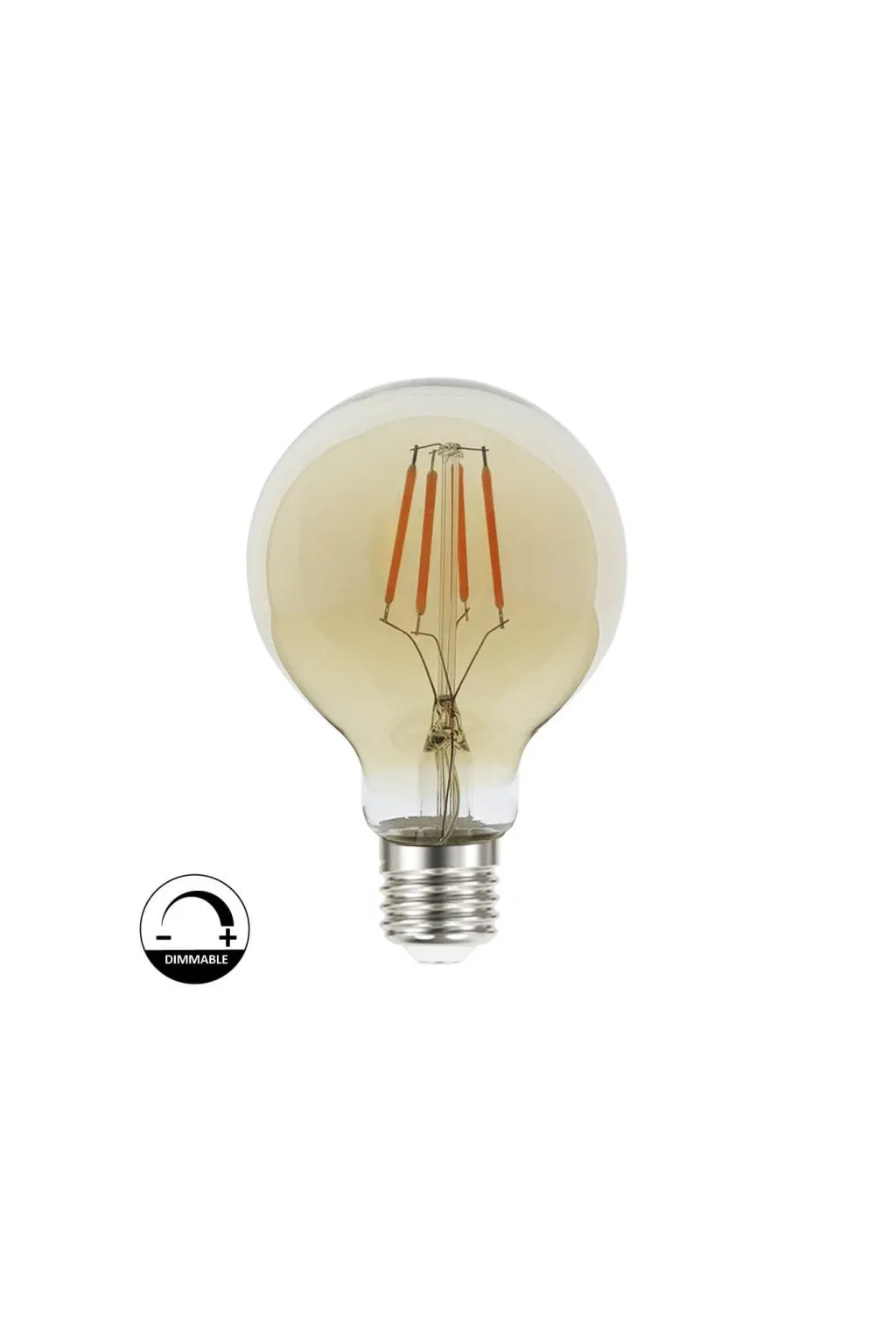 Bombilla LED Filamento Vintage 6W E27 G80 Gold - DIMABLE