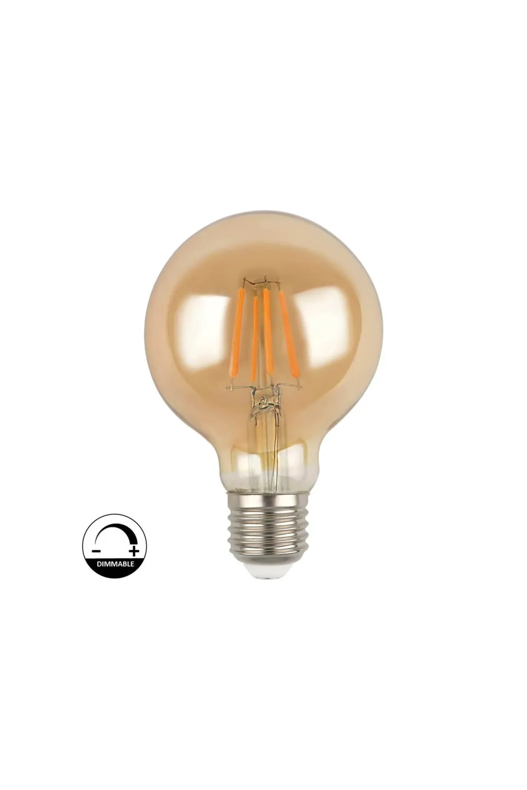 Bombilla LED Filamento Vintage 6W E27 G80 Gold - DIMABLE
