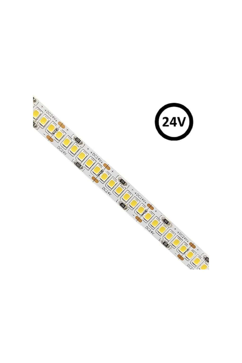 Fita LED 24V | 238xLED/m | 5m | SMD2835 | 2200Lm | 20W/M | IP20