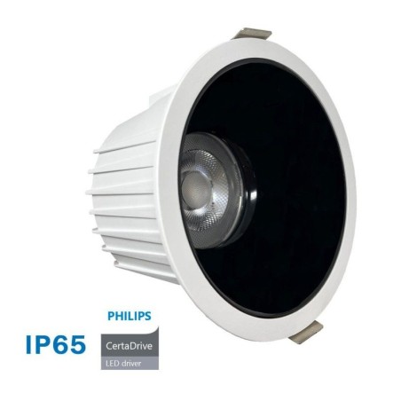 Downlight LED Rond 40W Ø145mm UGR13 IP65 CertaDrive | Ibérica