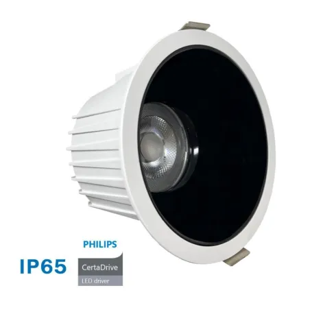 Editar: Downlight LED 40W Circular - Philips CertaDrive - CCT - UGR13 - IP65 Iberica de Iluminacion