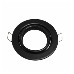 Anello Incasso Orientabile GU10 MR16 90mm Acciaio | Ibérica