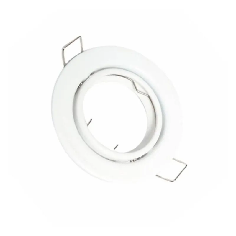 Aro Empotrable Orientable para GU10 MR16 90mm | Ibérica