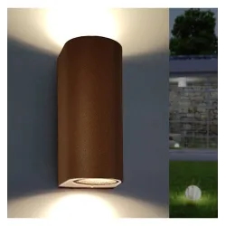 Aplique LED Parede IP65 GU10 x2 Exterior | Ibérica de Iluminación
