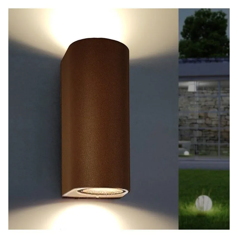 LED Wall Light IP65 GU10 x2 Outdoor | Ibérica de Iluminación