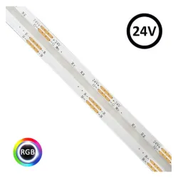 24V RGB COB COB 15W / M Roll 5m IP20