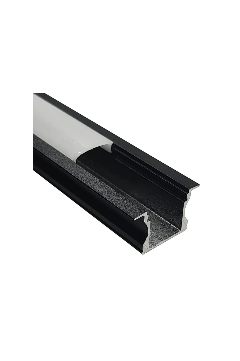 Comprar Perfil Blanco y Negro 2 metros Aluminio - ALAS - para LED