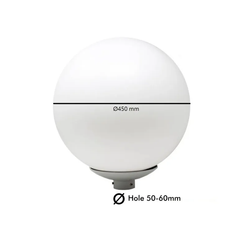 Comprar Farola Globo para Lámpara LED E27 - 40W -50W