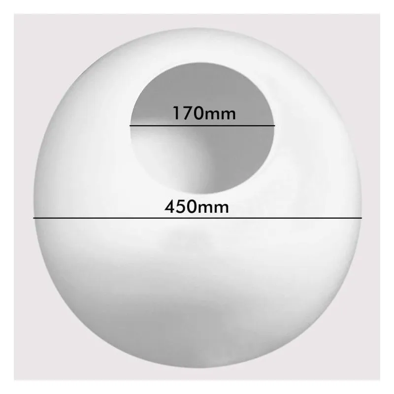 E27 Globe Street Light LED 40-50W IP65 Ø450mm | Ibérica