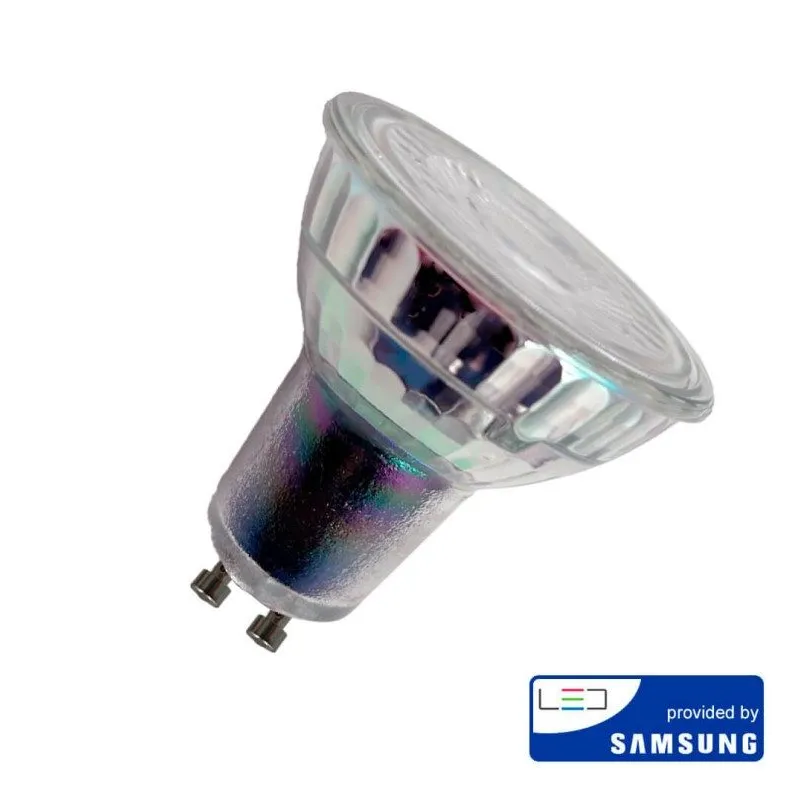 Dicroica LED GU10 6W 660lm 38° SAMSUNG Vidro | Ibérica