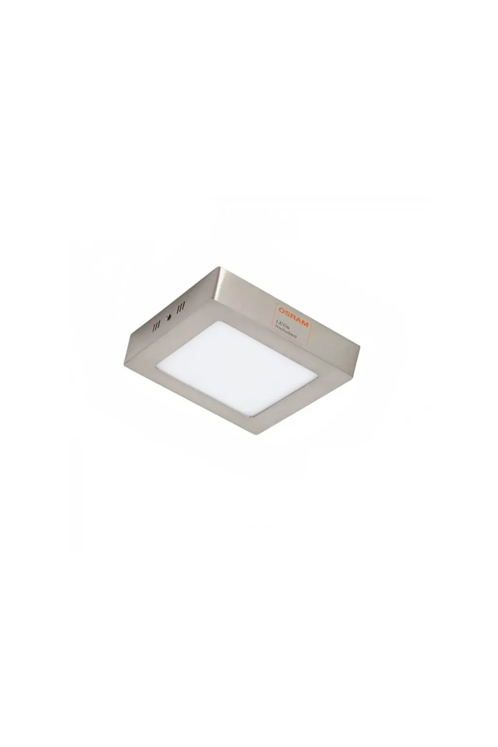 ▷ Buy LED ceilings 8W Square Stainless Steel - CCT - Osram Chip Duris E 2835