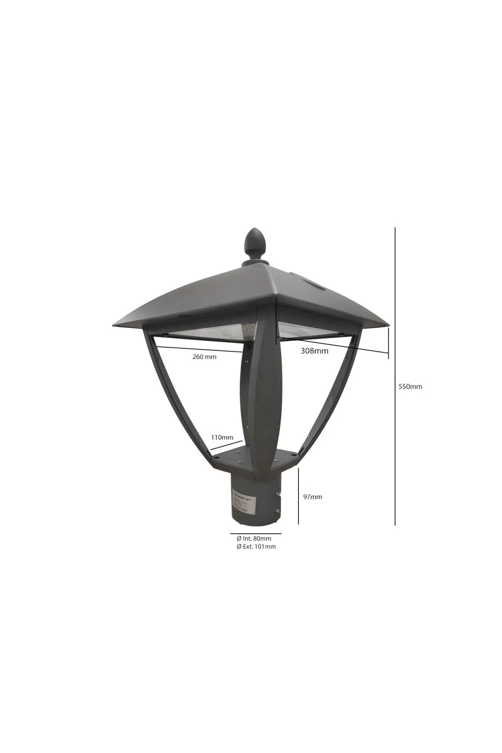 Comprar Outdoor LED Street Light 100W VILLA Philips - Iluminação Pública