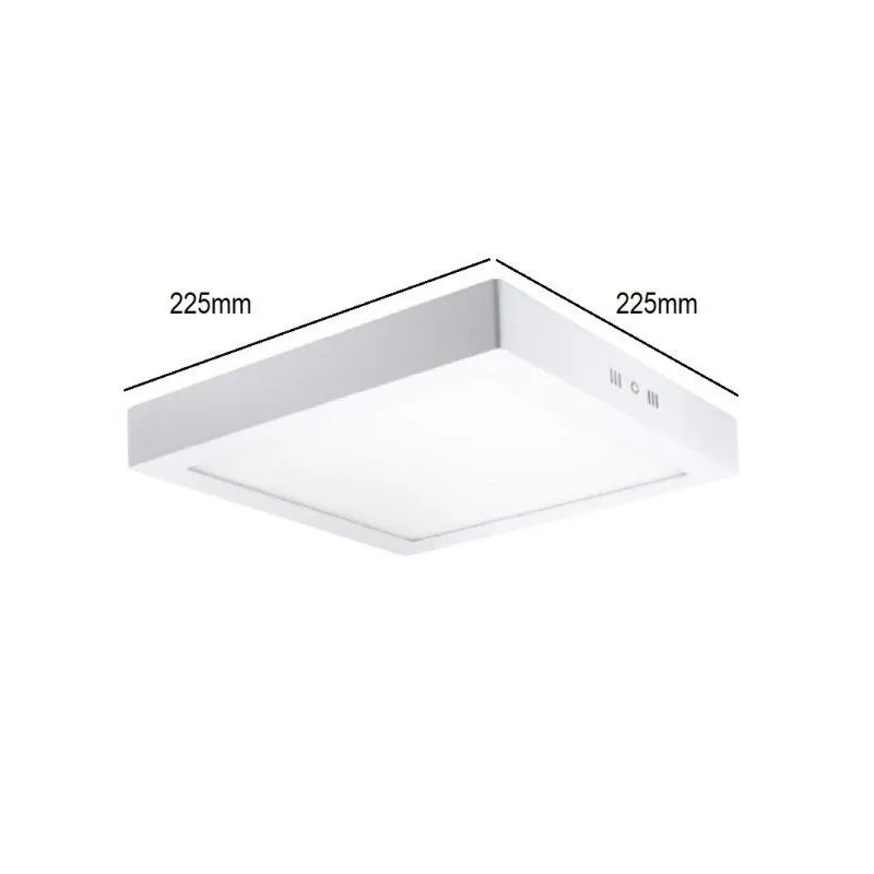 LED Surface Ceiling Light Square 20W OSRAM | Ibérica de Iluminación