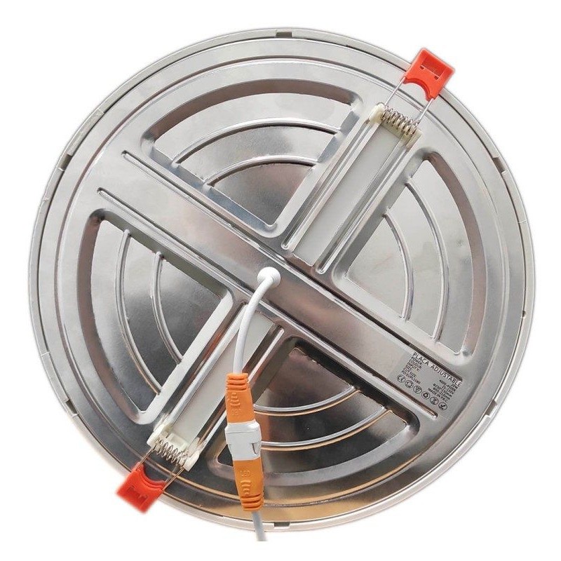Slim Round LED Downlight 20W Ø50-205mm UGR19 | Ibérica