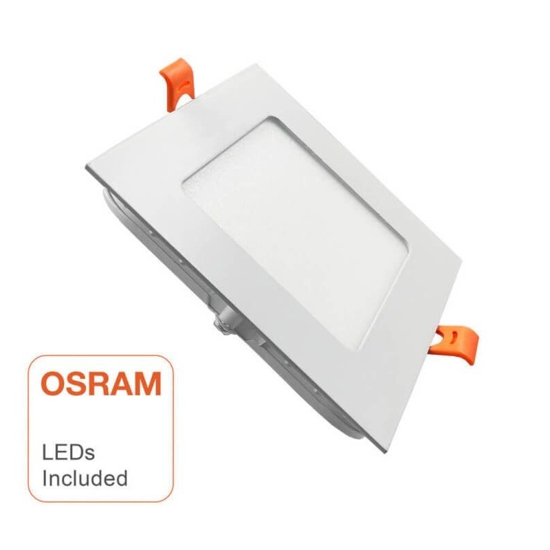 Slim Square LED Panel 8W 105mm UGR19 OSRAM | Ibérica