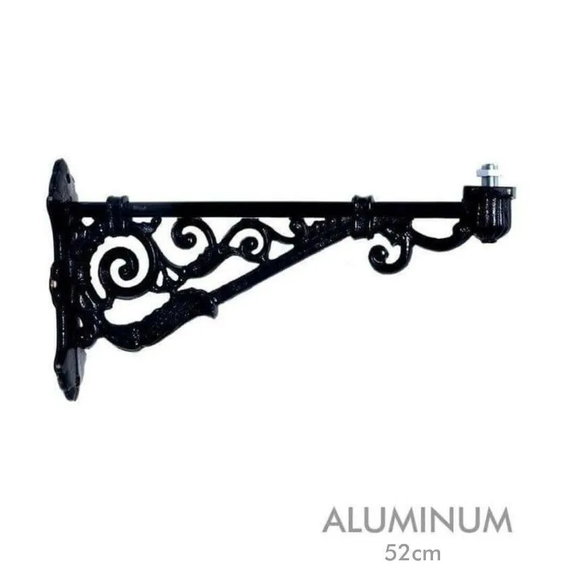 Brazo de Aluminio Villa 52cm para Farola LED | Ibérica