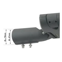 Comprar LED Street Light 100W CAPRI Philips Driver Programável SMD5050 240Lm/W