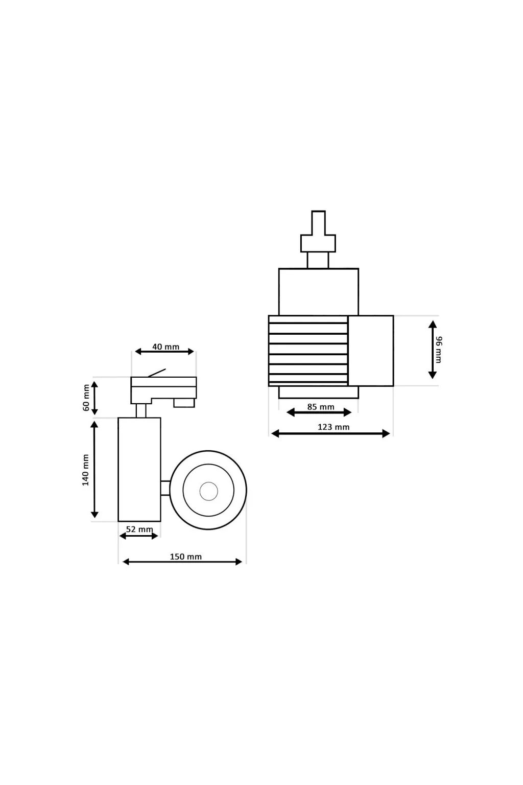 Buy Focus LED 40W Graz White Trifesic Lane Bridgelux Chip CRI +90