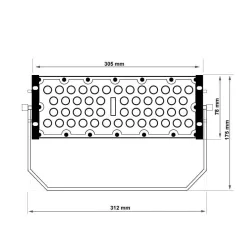 Acheter Proyecteur LED 50W DOB MAGNUM OSRAM Chip SMD303030-3D 180Lm/W 60º