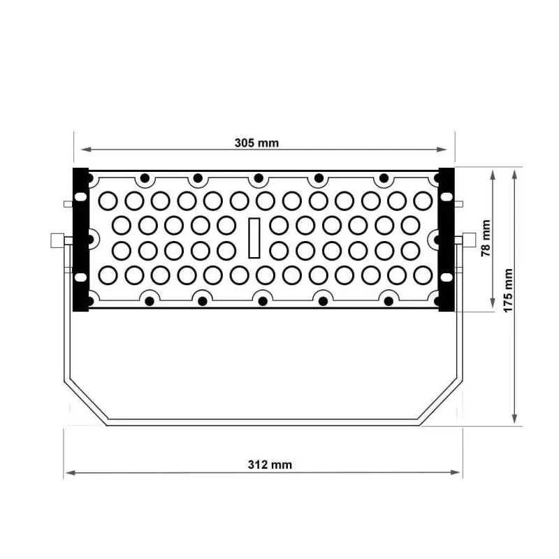 Projecteur LED MAGNUM DOB 50W 7000lm OSRAM 60° | Ibérica