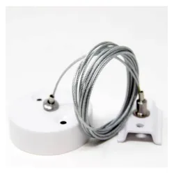 Compre o kit pendente para foco de trilho LED monofásico