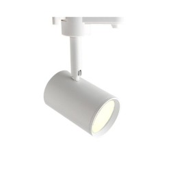 Single-Phase Track Spot GU10 White Tiltable | Ibérica