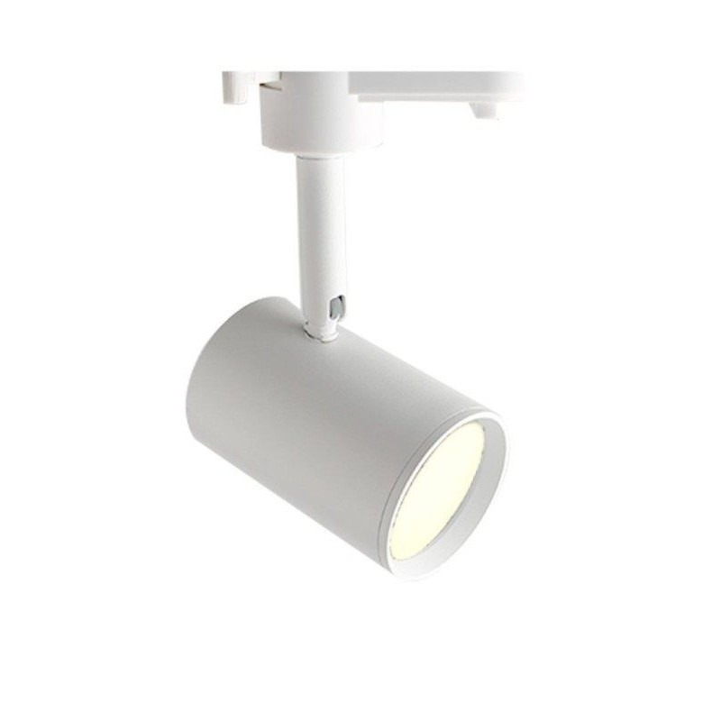 Single-Phase Track Spot GU10 White Tiltable | Ibérica