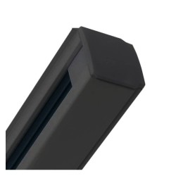 Reinforced 3-Phase Track 1 Metre Black | Ibérica