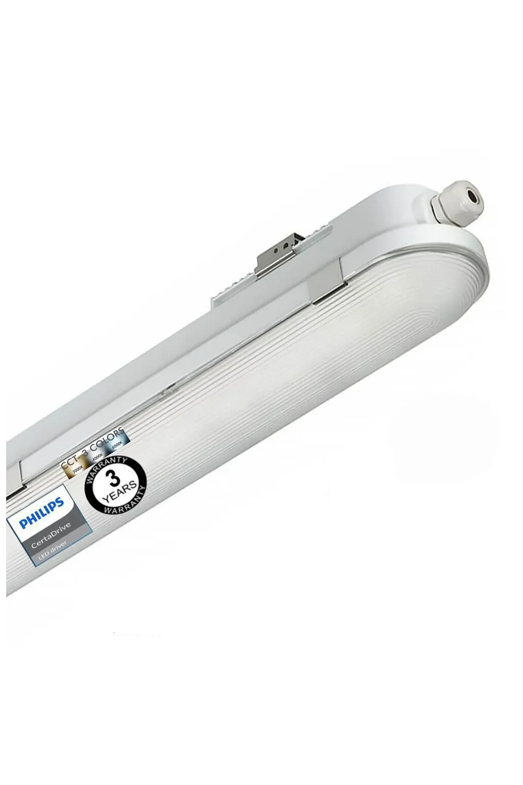 Comprar Regua Estanca LED 120cm Driver Philips COREPLUS 40W - CCT