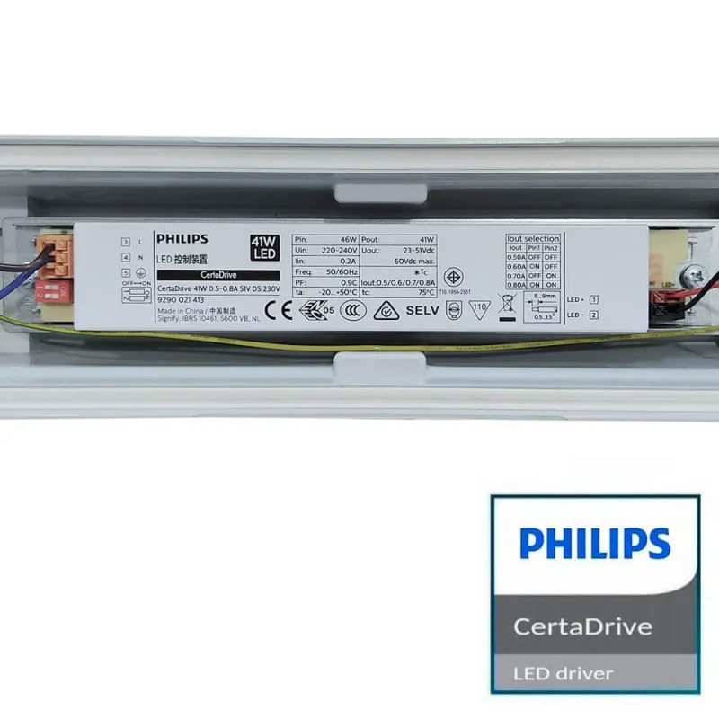 Comprar Regua Estanca LED 120cm Driver Philips COREPLUS 40W - CCT
