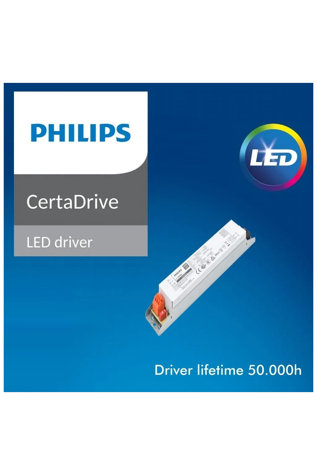 Comprar Regua Estanca LED 150cm Driver Philips COREPLUS 55W - CCT