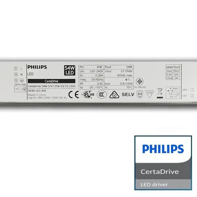 Acheter Réglette Étanche LED 150cm Driver Philips COREPLUS 55W - CCT