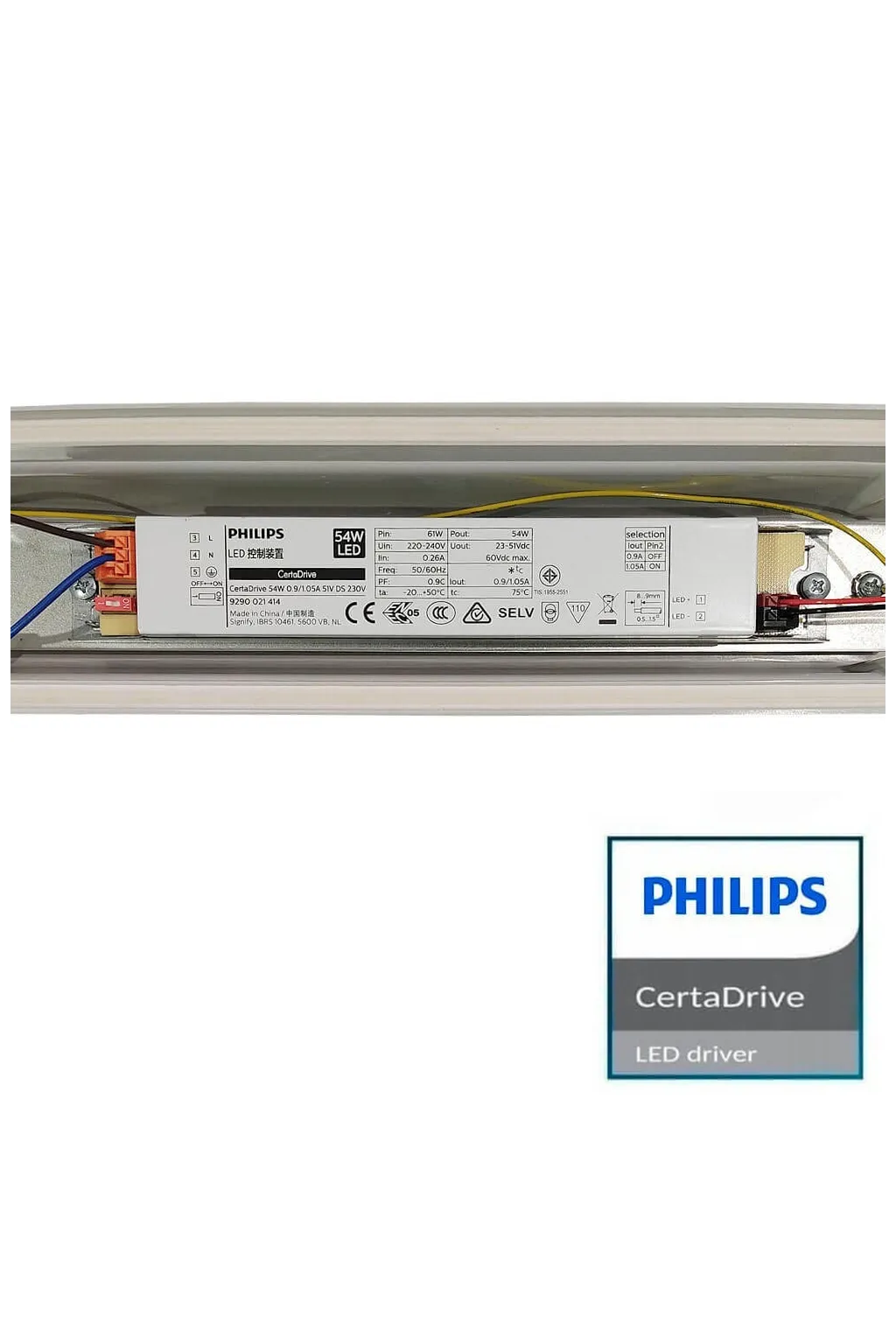 Buy 150cm 55W LED Tri-Proof Light Philips Driver COREPLUS - CCT