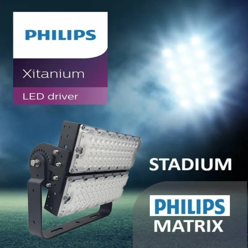 Comprar Focos LED Estadio 500W Philips Driver - Proyector MATRIX 20º