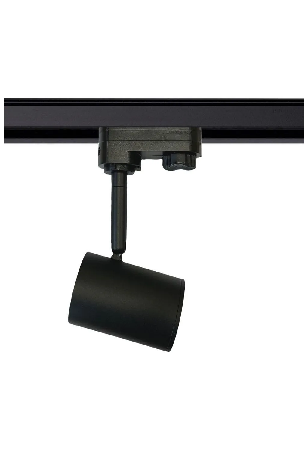 BLACK 3-Phase Track Spotlight GU10 Lamp - Best Price Guarantee