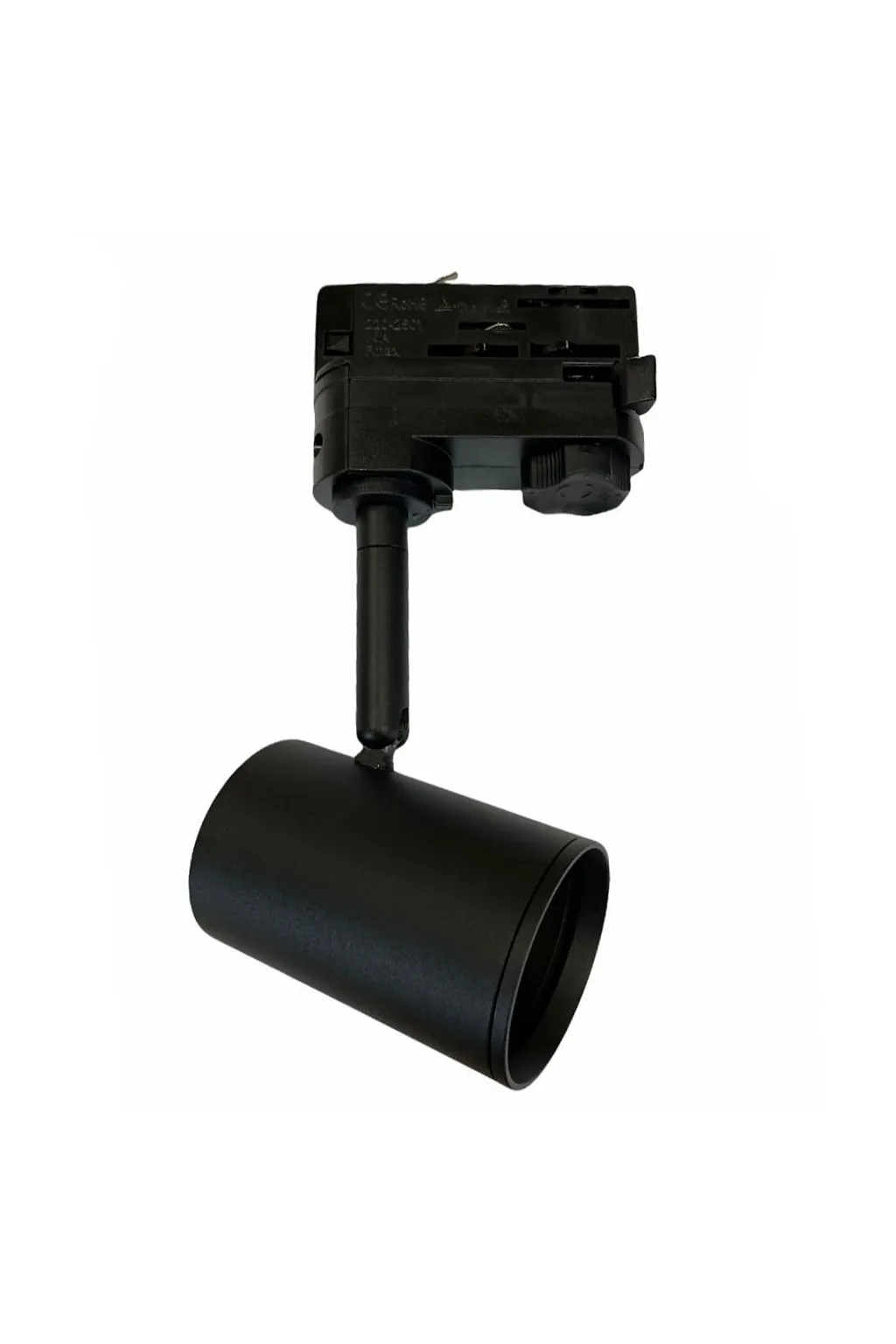BLACK 3-Phase Track Spotlight GU10 Lamp - Best Price Guarantee