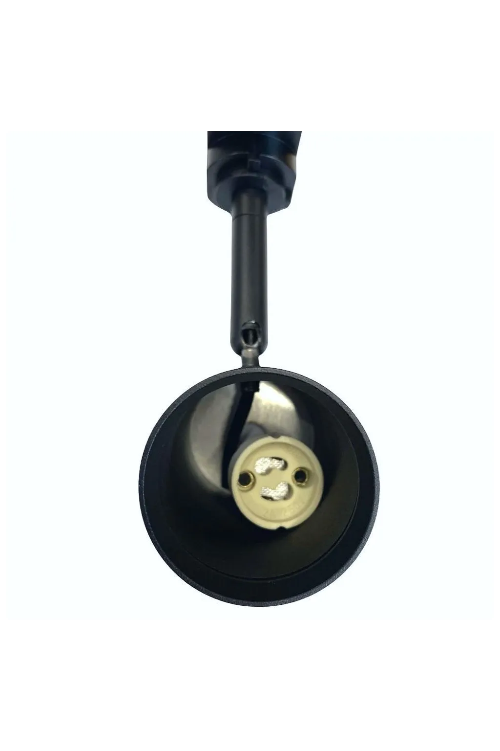 Faretto NERO Lane per Lampadina GU10 - TRIFASE