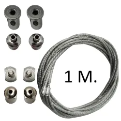 Buy Pendant or Suspension Kit for Single-Phase Tracklights - 1 Meter
