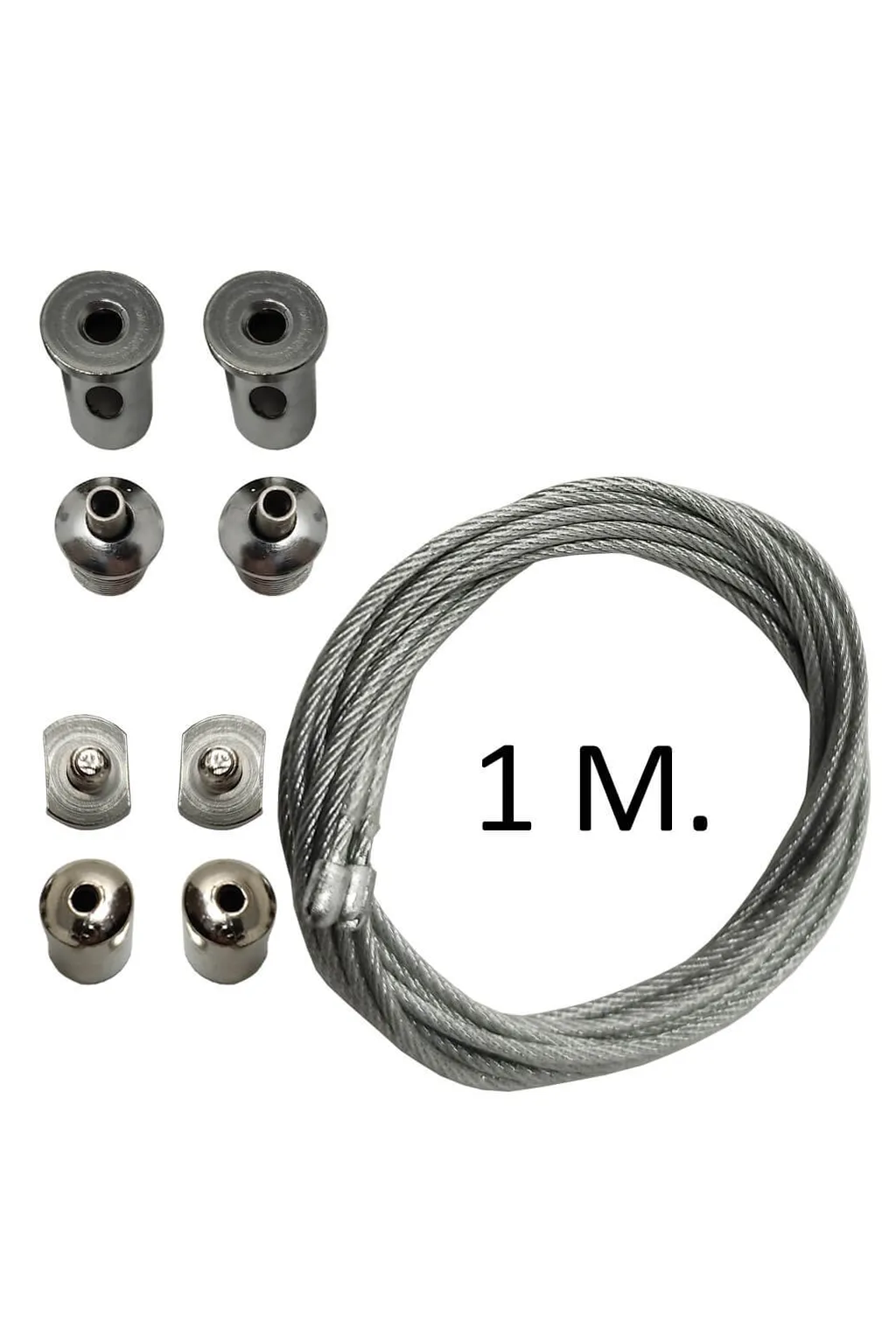 Acheter Kit de Suspension pour les Spots sur Rail Monophasés - 1 mètre