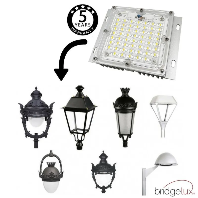 Buy Module LED 40W Street Light LUMILEDS + Steel plate