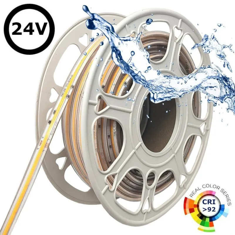 ▷ Buy LED Strips COB 24V 30m IP20 Indoor【Dimmables】- Factorled