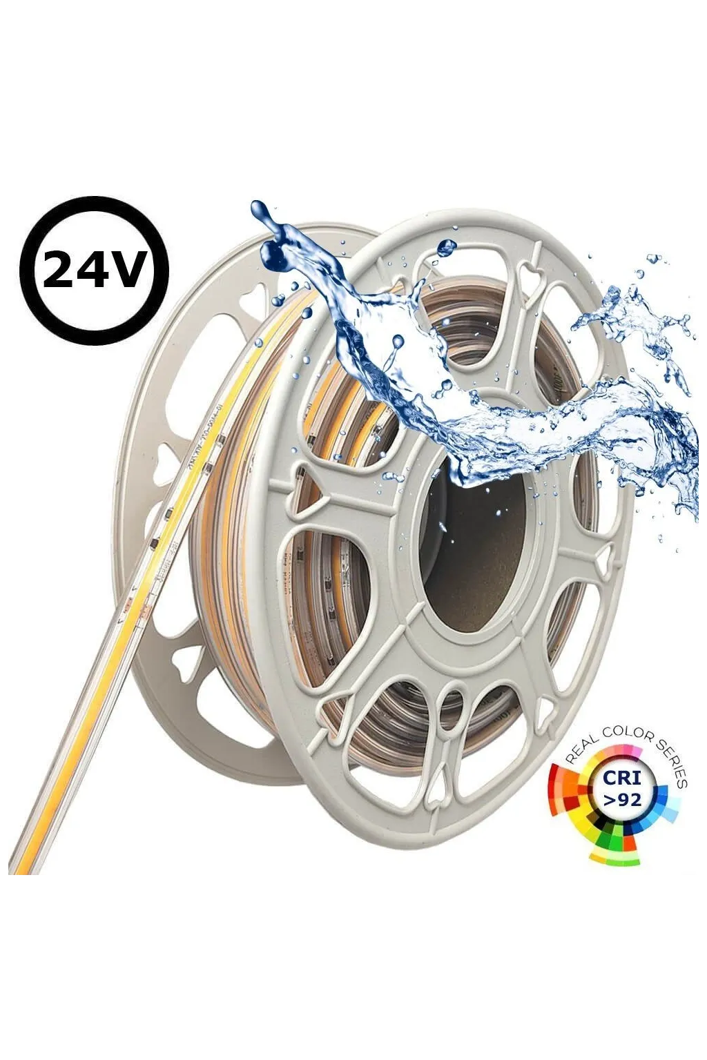 ▷ Buy LED Strips COB 24V 30m IP20 Indoor【Dimmables】- Factorled