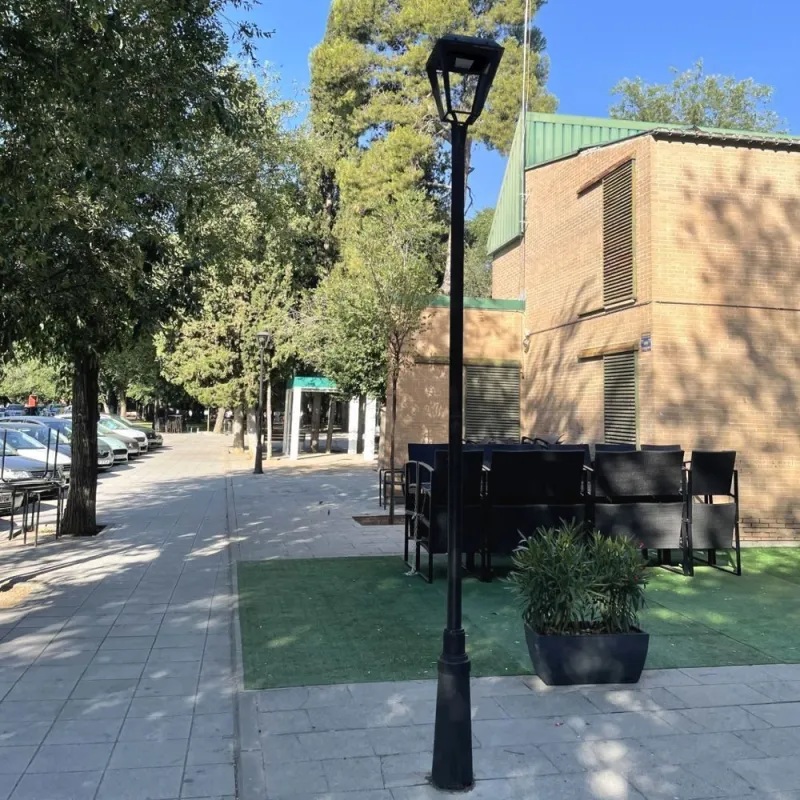 ▷Farol Rua Exterior Preto Philips VILLA ELITE 65W Bridgelux - Regulável