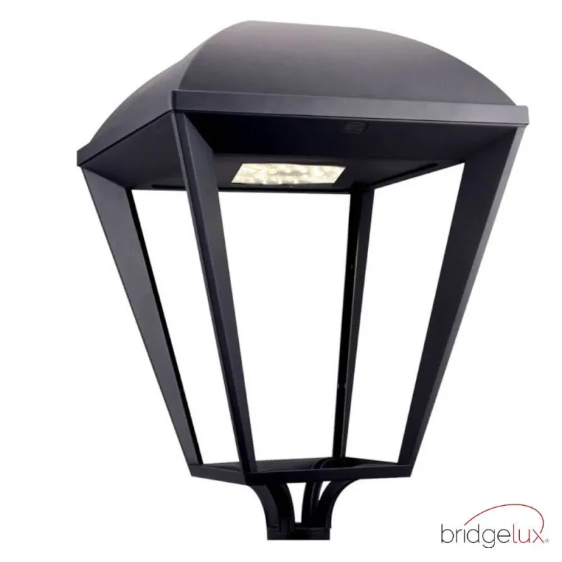 ▷Réverbère Extérieur Noir Philips VILLA ELITE 65W Bridgelux - Dimmable