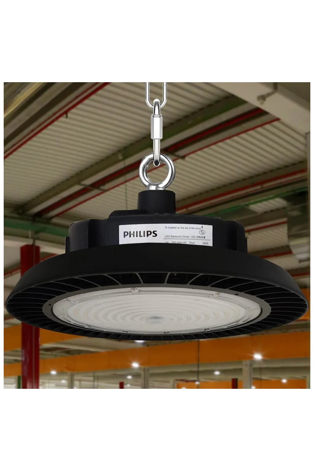 ▷ Campana LED UFO 200W NEW ITALY | Driver PHILIPS | Regulable 1-10V